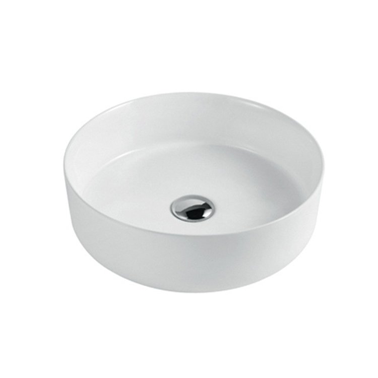 BeProducts BBLCI3601 Bacha de baño circular 36cm sin agujero grifo